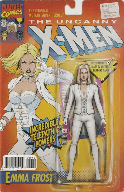 Uncanny X-Men (2013) # 600 Emma Frost Action Figure Variant Cover (7.0-FVF) 2016