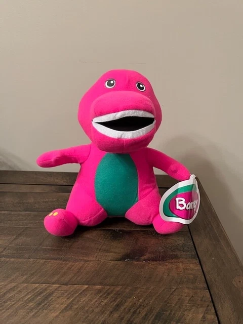 toy-factory-plush-barney-the-purple-dinosaur-10-inches-tall-stuffed-toy-2021-3-00-picclick