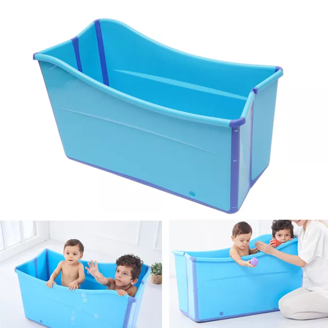 Bañera plegable bañera plegable niños bañera de agua bañera plegable cubo rectangular