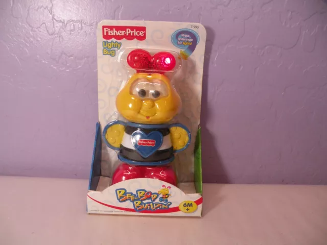 Fisher Price Brilliant Basics Bee Bop Buildin LIGHTY BUG