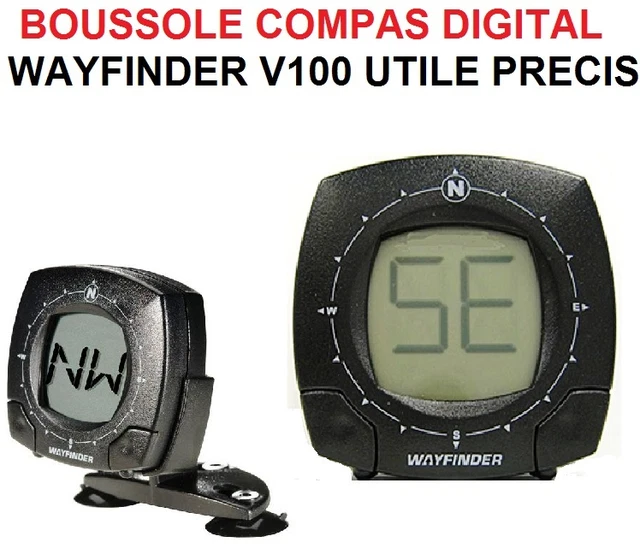 COMPAS ELECTRONIQUE WAYFINDER V100 Qualite Marine Precis Simple AutoCalibrage EUR 299,90
