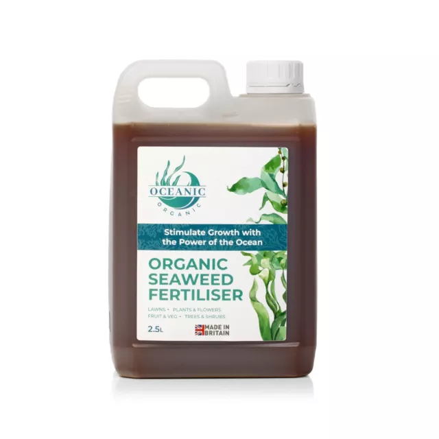 Premium Organic Liquid Seaweed Fertiliser From Oceanic Organic Ltd 3
