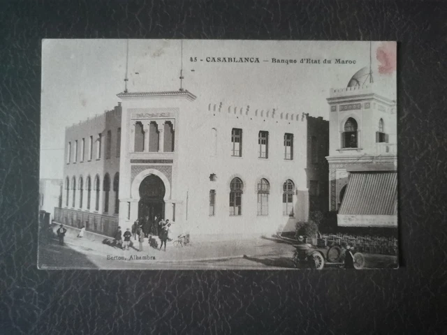 Carte Postale Ancienne - CPA MAROC - Casablanca Le Marché - Début 1900