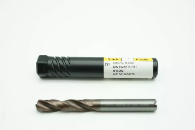 Gühring 8520 Ratio Bohrer mit IK VHM / Ø 8 mm  spiralbohrer