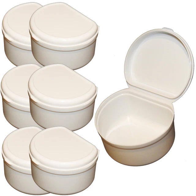 50 Boîtes Dentaires – étuis De Rangement Pour Prothèses, Gouttières, Protège-dents