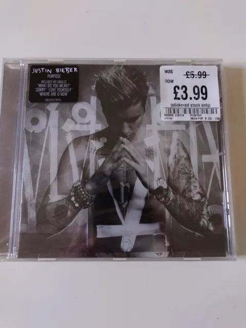 Purpose by Justin Bieber CD 2015 New and Sealed