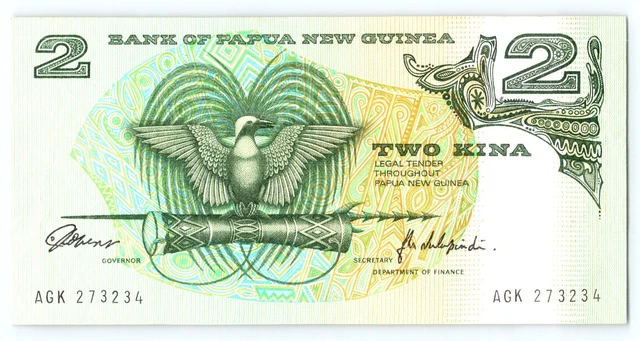 Papua New Guinea - 2 Kina - ND - WPM# AGK 273234