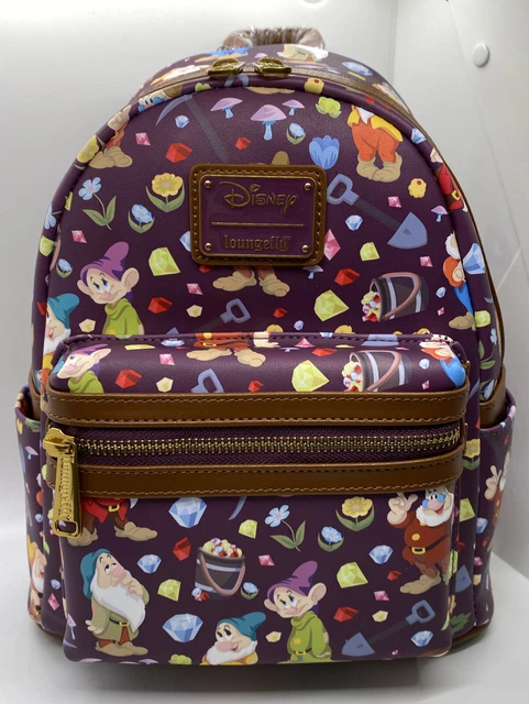 Mini Sac à Dos Loungefly Frozen Kristoff & Sven - Cuir Vegan, Sous Licence Officielle Disney, Neuf