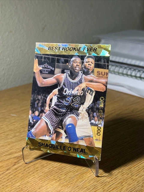1992-93 SHAQUILLE O&amp;#39;NEAL bester Rookie aller Zeiten Promo-Karte #6/ ...