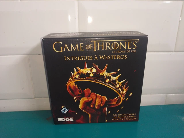 0608232 Jeu de société VF complet game of thrones intrigues à westeros edge