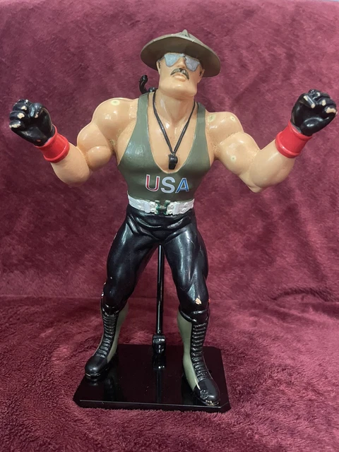 SGT. Slaughter MAIL AWAY 1987 WWF LJN Titan Sports 8" Vintage Wrestling Figure