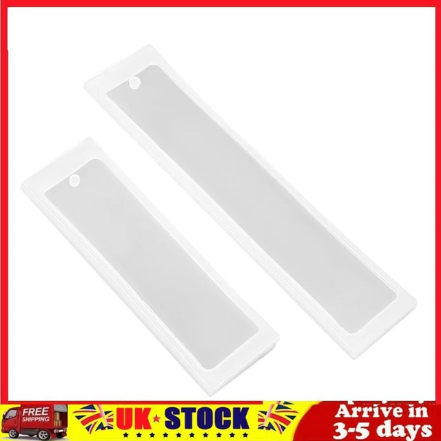 Rectangle Silicone Molds Bookmark Jewelry Keychain Molds Pendant DIY Making Mold