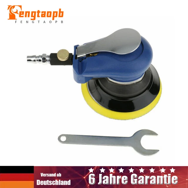 Smerigliatrice eccentrica 125 mm/5"" Air rettificatrice aria compressa lucidatura DE