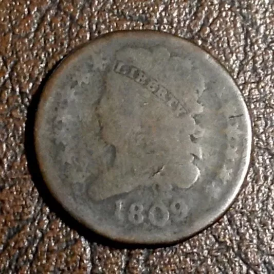 ~ 1809 US Half Cent