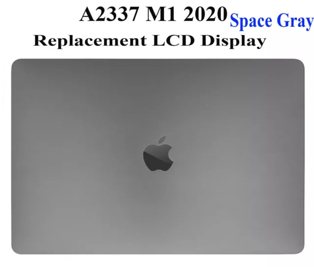 New Macbook Air 13" A2337 M1 2020 Gray Full Assembly LCD Screen Replacement