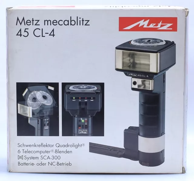 [FedEx] Metz mecablitz 45 CL-4 Flash