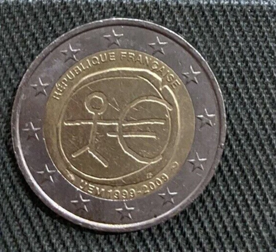 piece 2 euro rare eaahnikh ahmokpatia  one 1999-2009