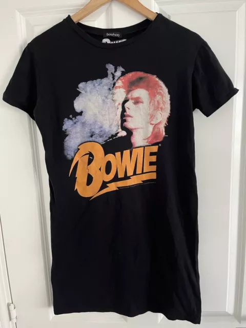 Boohoo David Bowie Ziggy Stardust Tshirt Rare Band