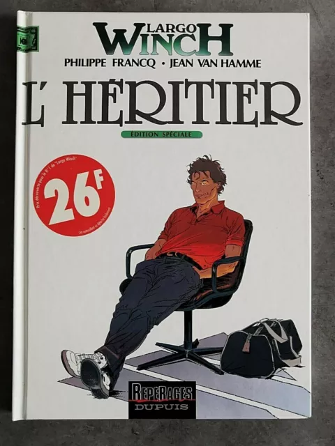 CAS G 17 - Largo Winch 1. The heir. Philippe Francq, Jean Van Hamme. 2001