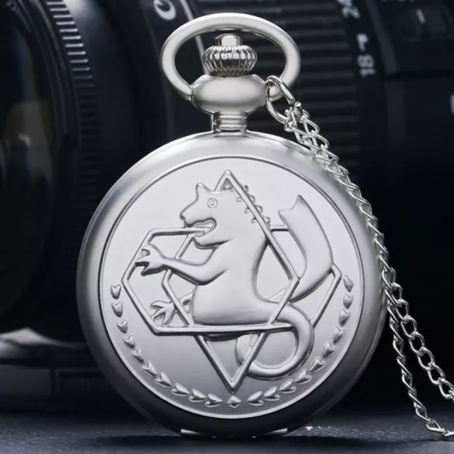 Montre gousset Pocket watch - Manga Fullmetal Alchemist Edward Elric (Réf 1) 2