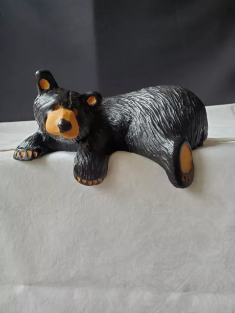 Bearfoots Bear Shelf Sitter Figurine by Jeff Fleming Big Sky Carvers