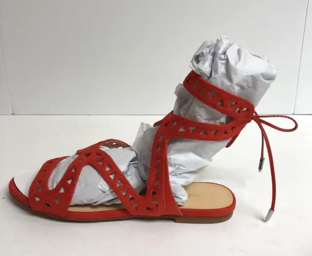 Zendaya Women's Daya, Stella Red Strap Sandals, Size 7 M
