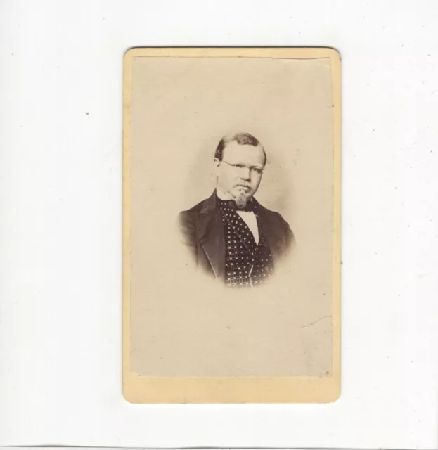 CDV Foto Herrenportrait - um 1870