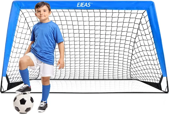EJEAS Football Net Pop up Football Goal Post for Kids Garden Football Training 1