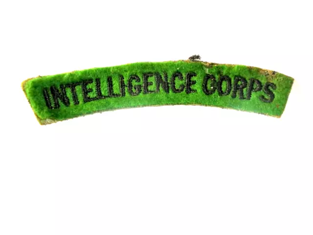 Renseignement Tissu Ancien Intelligence Corps