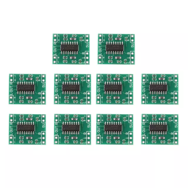 Numérique Amplificateur Planche 2.5-5V 3W+3W Module pour Bricolage Projets 10Pcs