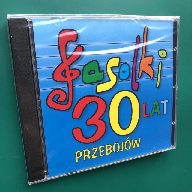 Fasolki 30 LAT PRZEBOJÓW polnische Kindermusikband Jubiläums-CD Polen NEU