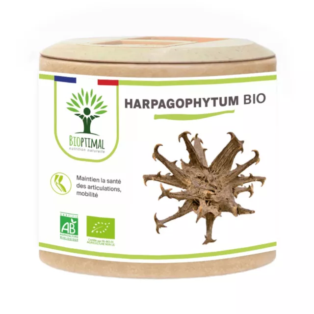 Harpagophytum Bio - Complément alimentaire - Vegan - 60 gélules