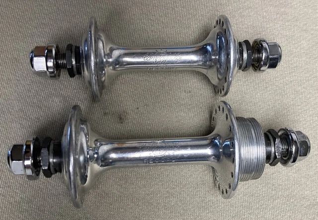 Vintage 1960/70’s Campagnolo Record Pista Track Hubs 100/120, 36h, 1036 / 2A/2P Vintage 1960/70’s Campagnolo Record Pista Track Hubs 100/120, 36h, 1036 / 2A/2P