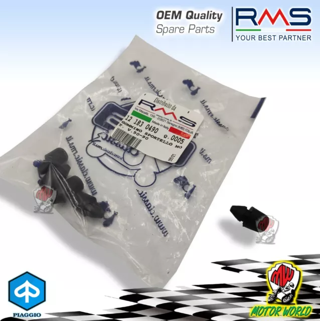 Kit 5 Tamponi Gommini Sportello Lat Scocca Vespa PK XL N HP Eq 232222 121830490