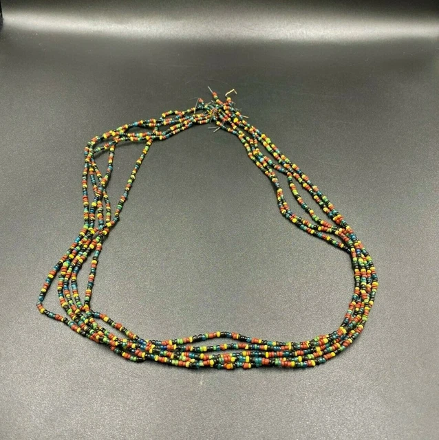Old Ancient Antique Glass Beads From Ancient Pyu culture period  from Burma 2