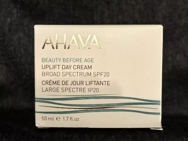 Ahava BEAUTY BEFORE AGE Uplift Day Cream. SPF 20. 1.7 oz/50 ml.
