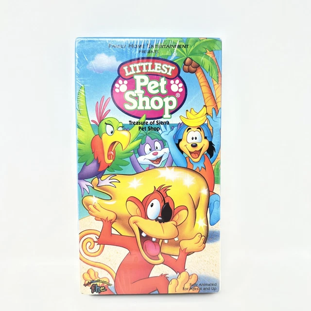 LITTLEST PET SHOP Treasure of Sierra (VHS 1996 f.h.e.) 4 Episodes NEW