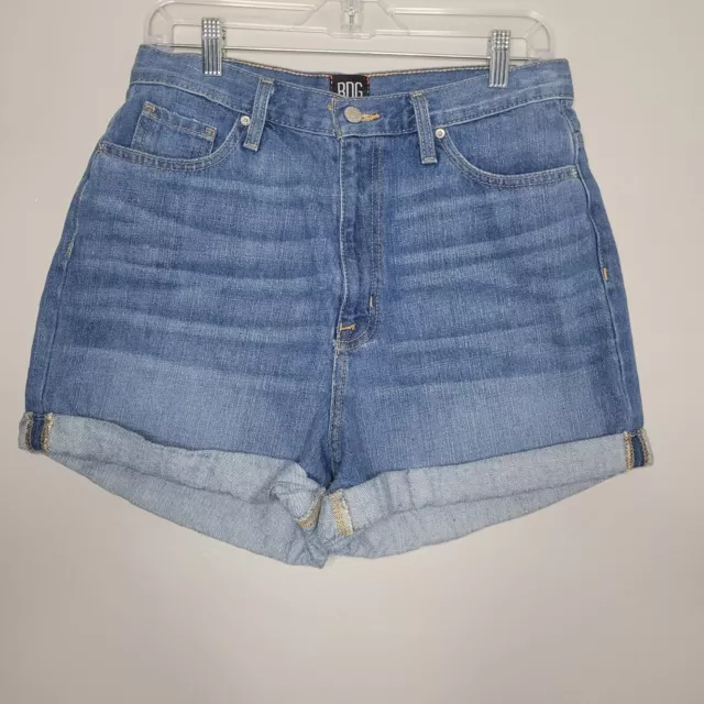 BDG Urban Outfitters Mom Baggy High Rise Denim Jean Shorts Womens Sz 30