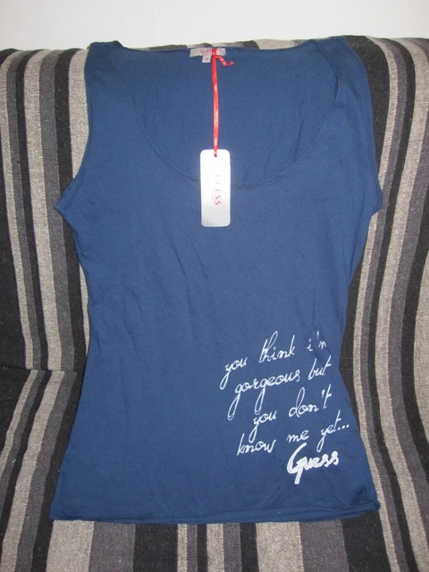 T.Shirt / Débardeur femme GUESS, Taille : M, Neuf avec étiquette