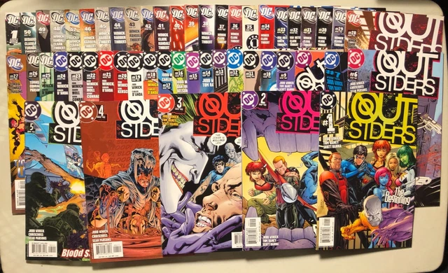 Outsiders 1-50 Annual 1 Judd Winick High Grade Full Run Complete Set Series Lot
