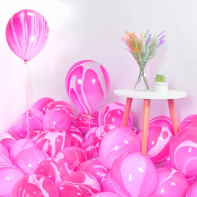 12" Marble Latex Balloons Birthday, Wedding, Baby Shower Theme Party Decoration