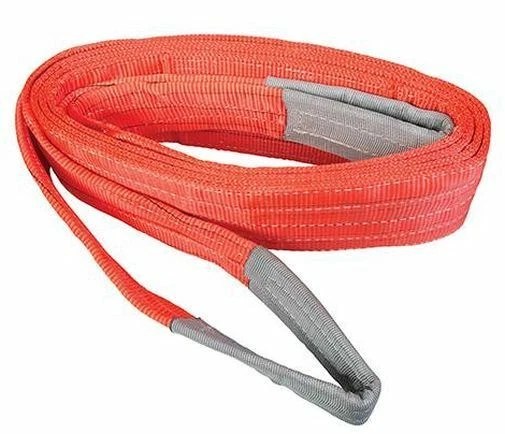 Nastro di sollevamento cinghia imbracatura rotonda con passanti 5000 kg lunghezza 5 m 150 mm larghezza rosso