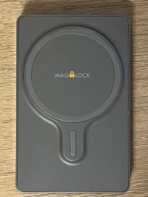 MyCharge Maglock Magnetic Powerbank Wireless Charging - Black USED