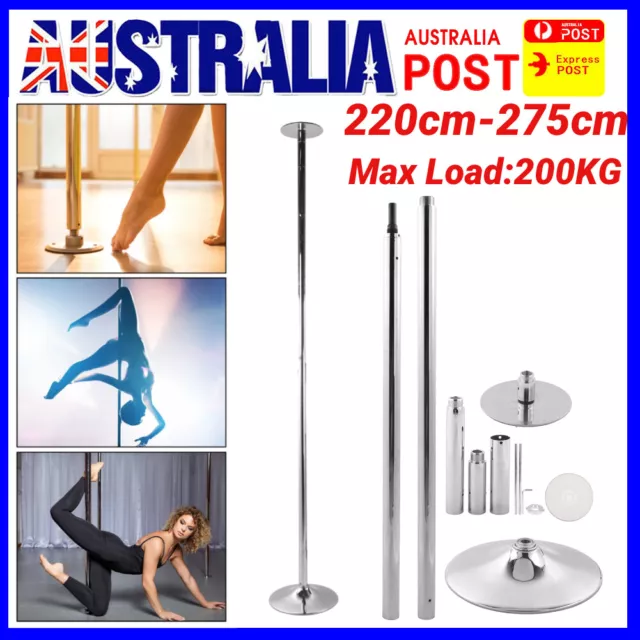 Dancing pro Dance Pole 45mm Fitness Portable Static Stripper Spinning Exercise