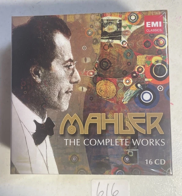 MAHLER: THE COMPLETE Works by Various Artists EMI 16 CD Box Set