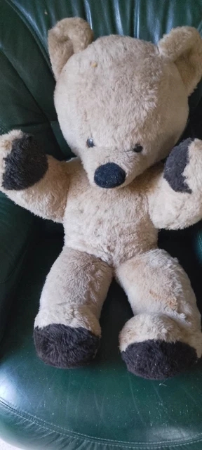 Ours en peluche antique vintage vers les années 1940 ou