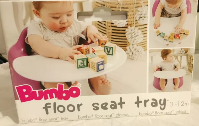 New In Box Bumbo Seat Play Tray, Ivory Tray Only