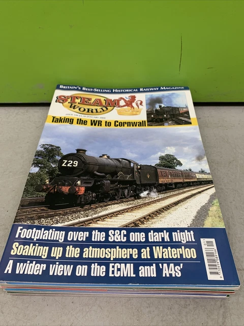 Steam railway magazine 2004 January- December