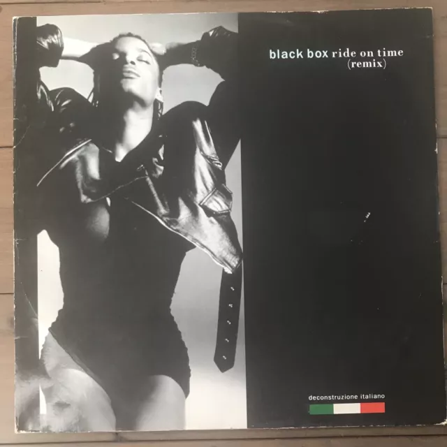 Black Box Ride On Time (Remix) 12” Vinyl VG/G+ Play Tested