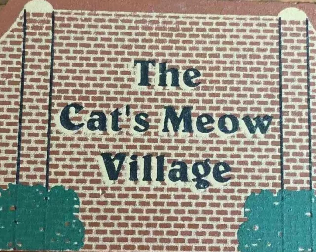 Cat's Meow village collectibles YOU PICK YOUR CHOICE